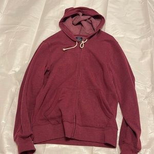 Jcrew fleece hoodie size small